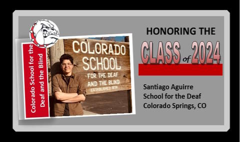 Santiago Aguirre Graduation Announcement