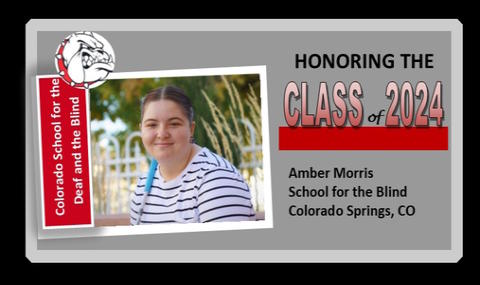 Amber Morris Graduation Announcement