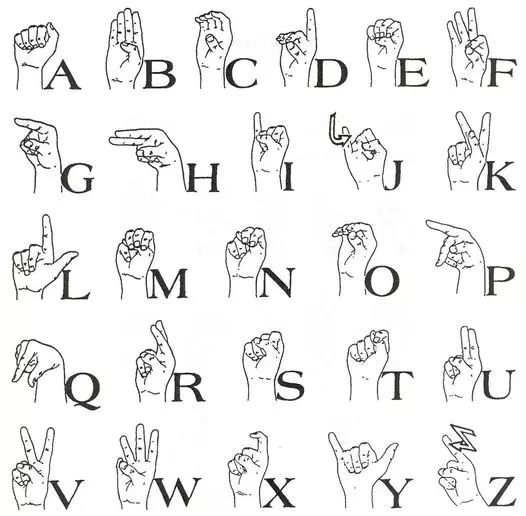 asl coloring pages for kids