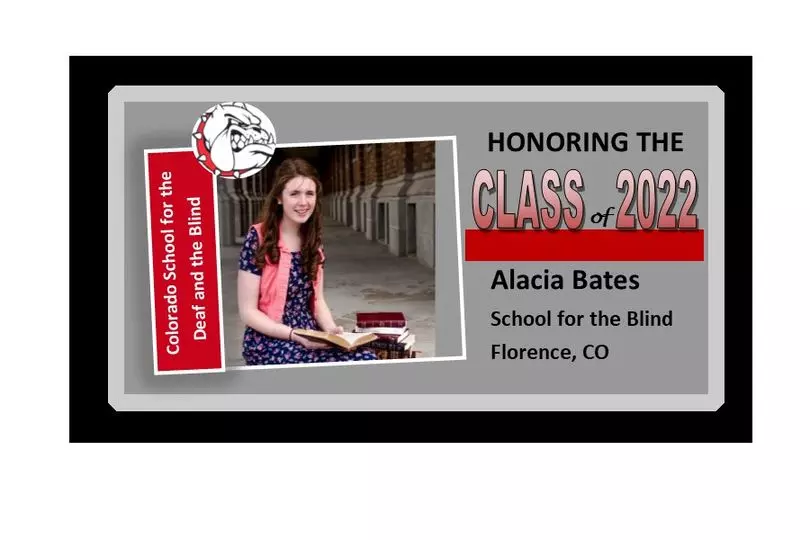 Alacia Bates Graduation Announcement