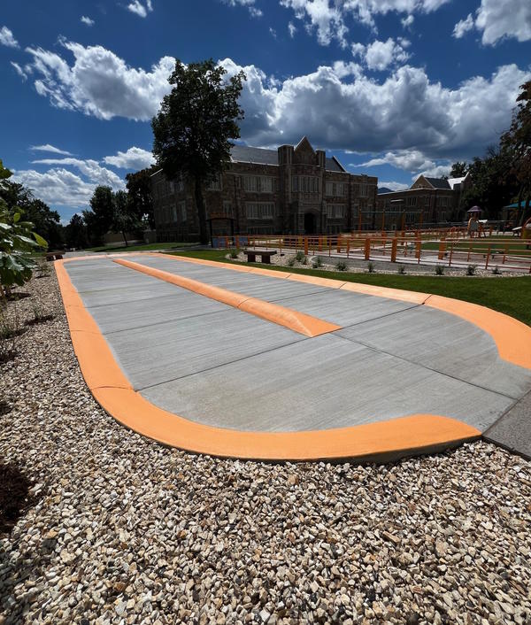 ADA Playground Bike and Scooter Track