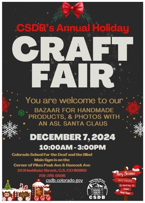 CSDB Annual Holiday Craft Fair