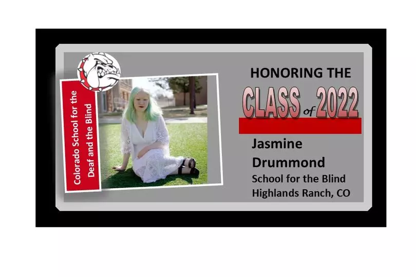 Jasmine Drummond Graduation Announcement