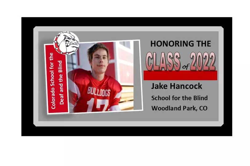 Jake Hancock Graduation Announcement