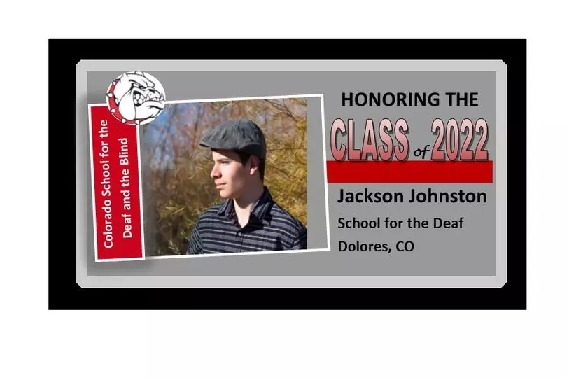 Jackson Johnston Graduation Announcement