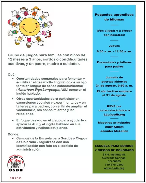 Little Language Learners Open House 2023_Spanish