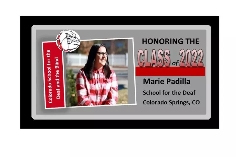 Marie Padilla Graduation Announcement