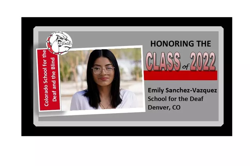 Emily Sanchez-Vazquez Graduation Announcement