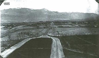 View from CSDB to Pikes Peak